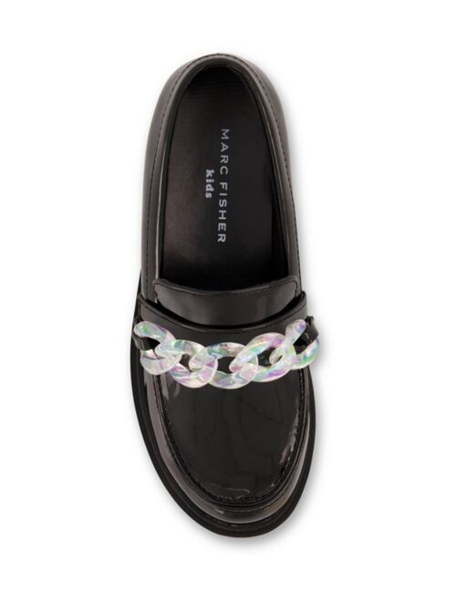 MARC FISHER Little Girls Chain Loafers