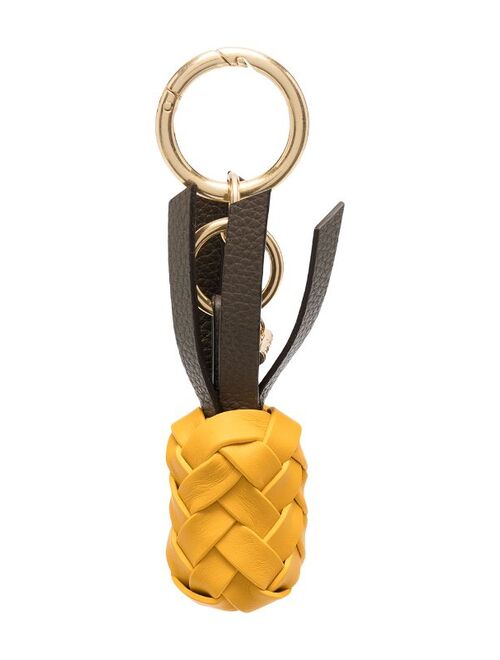 See by Chloe woven pineapple keyring