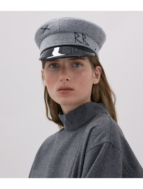 Buy Ruslan Baginskiy embroidered baker boy hat online Topofstyle