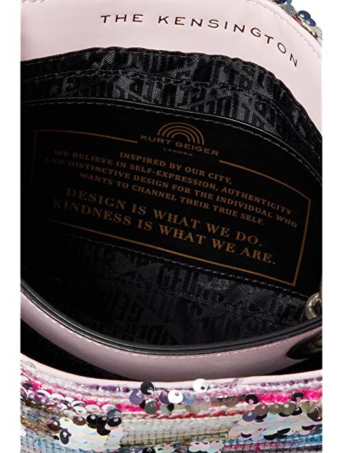 Kurt Geiger London Tweed Kensington Bag