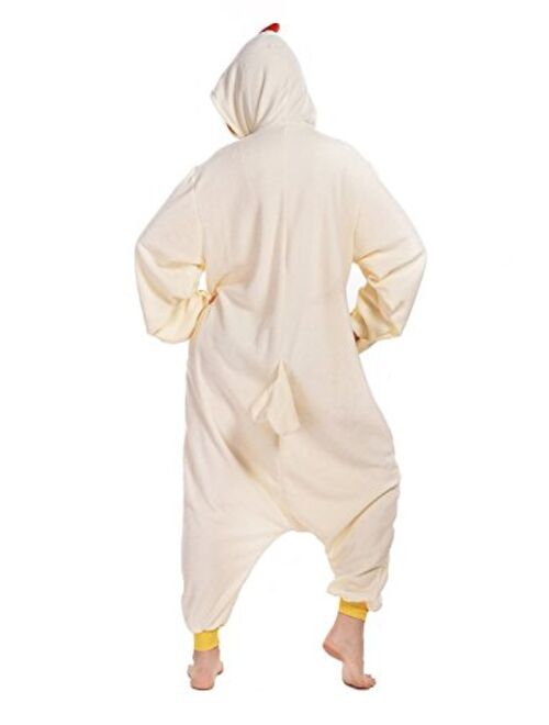 CANASOUR Polar Fleece Christmas Adult Anime Unisex Animal Costume Cosplay Onesie