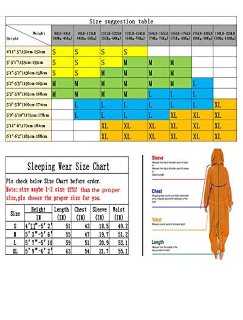 Vavalad Adult Cow One Piece Pajamas Animal Cosplay Halloween Costume for Men Women