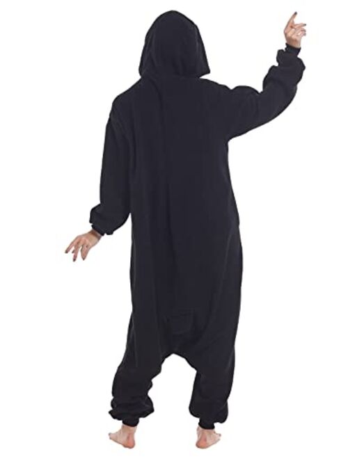 Sqlszt Animal Adult Onesie Pajamas Plush One Piece Cosplay Animal Costume