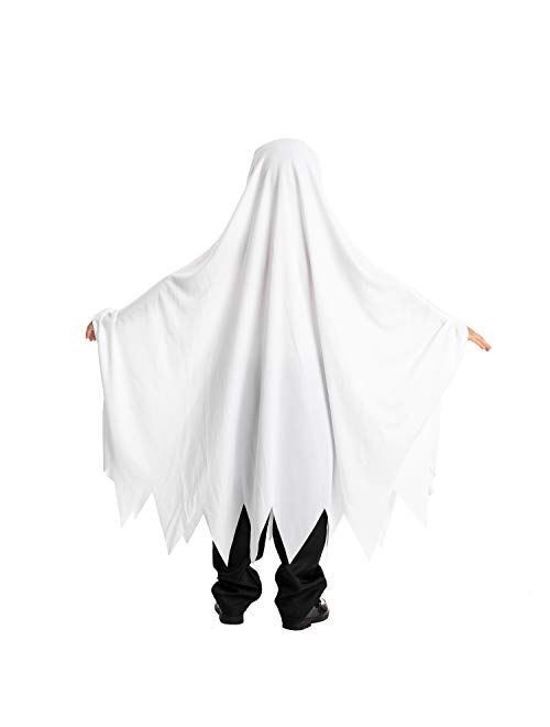 Spooktacular Creations Ghost Boo and Friendly Costume for Child Halloween Spooky Trick-or-Treating (5-7 yr)