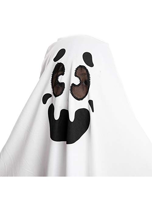 Spooktacular Creations Ghost Boo and Friendly Costume for Child Halloween Spooky Trick-or-Treating (5-7 yr)