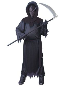 Child Black Faceless Ghost Costume