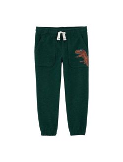 Toddler Boy Carter's Cool Dino French Terry Jogger Pants