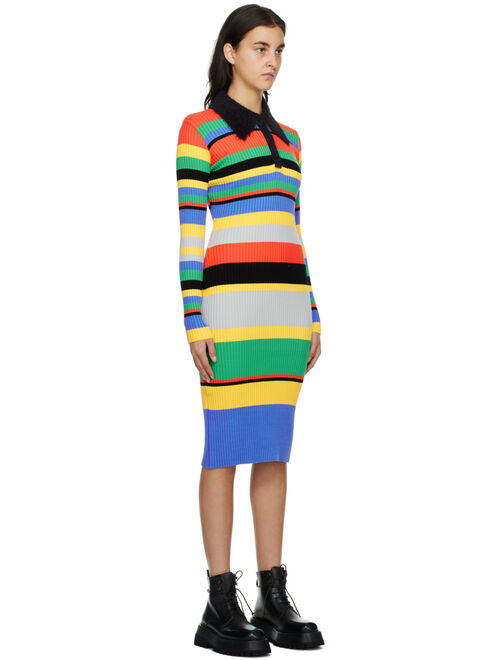 ANDERSSON BELL Multicolor Striped Midi Dress