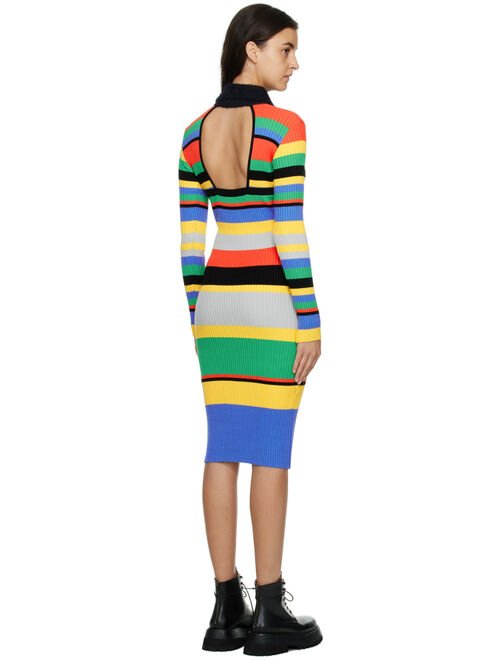 ANDERSSON BELL Multicolor Striped Midi Dress
