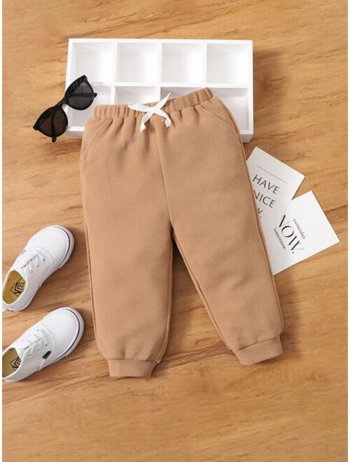 SHEIN Baby Bow Front Pants