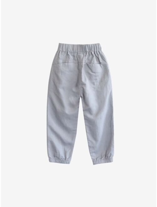 Shein Boys Pocket Side Tapered Pants