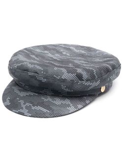 Manokhi printed baker boy hat