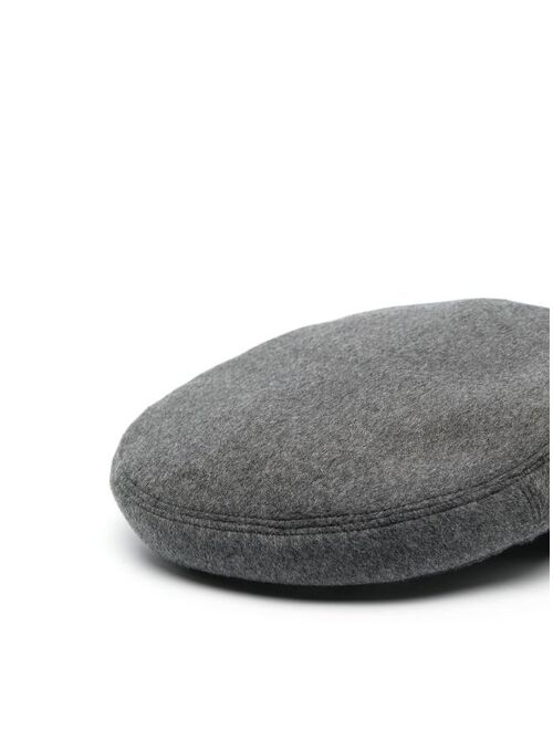 Borsalino wool baker boy cap