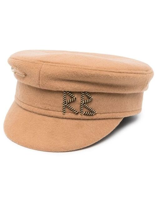 Ruslan Baginskiy applique-logo wool beret