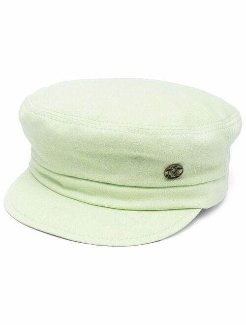 Maison Michel cotton-blend baker-boy hat