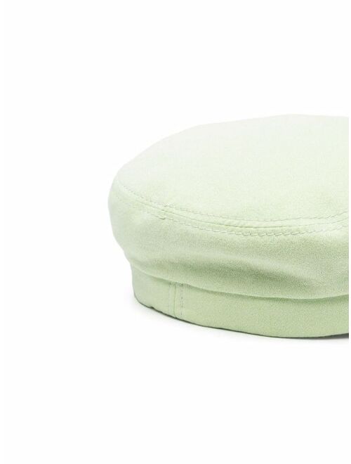 Maison Michel cotton-blend baker-boy hat
