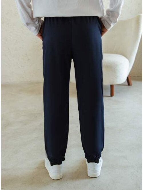Shein Boys Drawstring Waist Pants