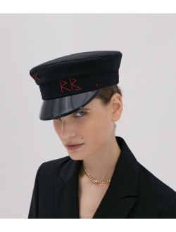 Ruslan Baginskiy logo-embroidered baker hat