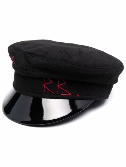 Ruslan Baginskiy logo-embroidered baker hat