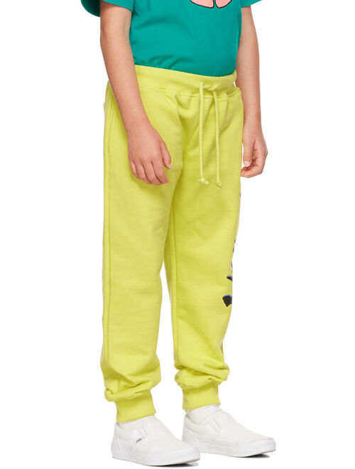 WILDKIND Kids Yellow Patti Lounge Pants