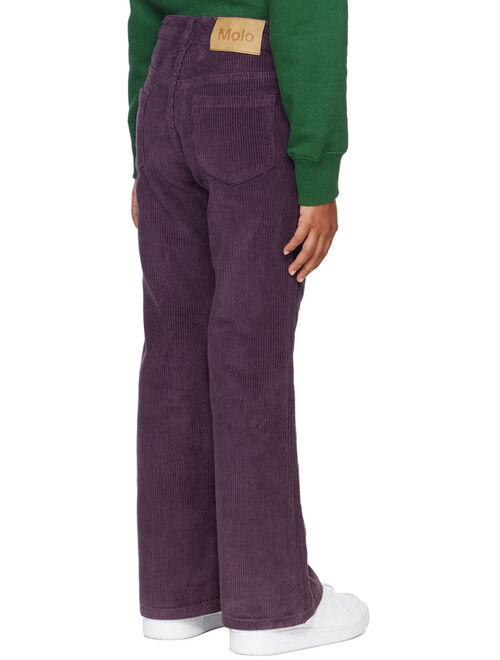 MOLO Kids Purple Aida Trousers