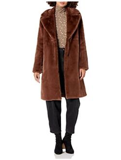 Women's Kiara Loose-Fit Long Faux Fur Coat