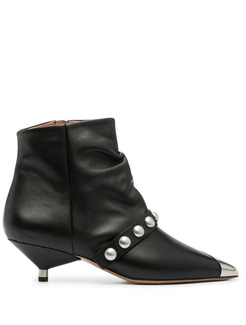 Isabel Marant Donatee leather ankle boots