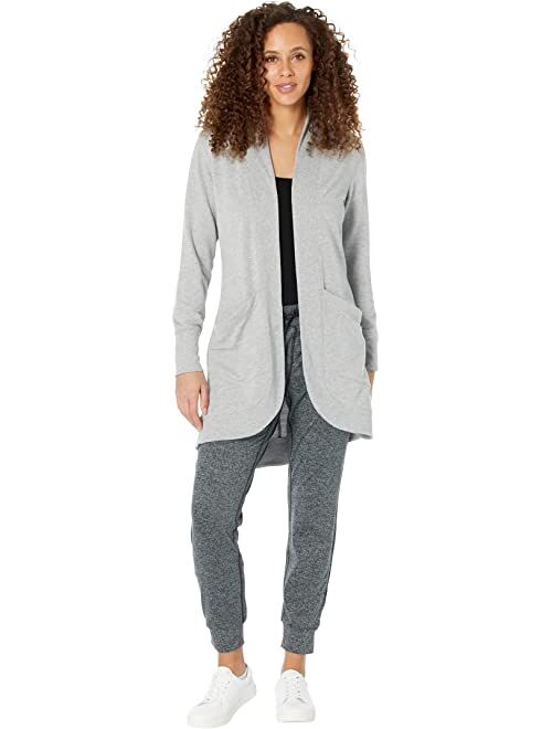 L.L.Bean SoftFlex Long Open Cardigan