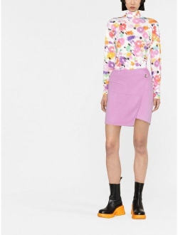 floral print long-sleeve jersey