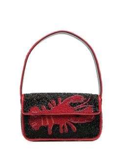 Tommy Beaded Lobster shoulder bag
