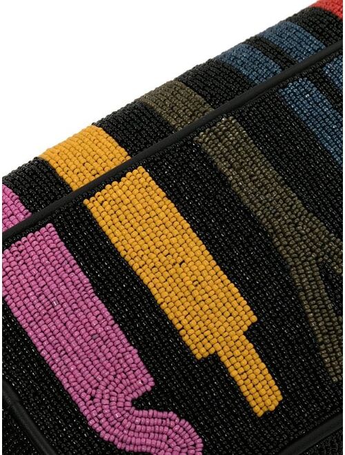 STAUD Tommy beaded shoulder bag