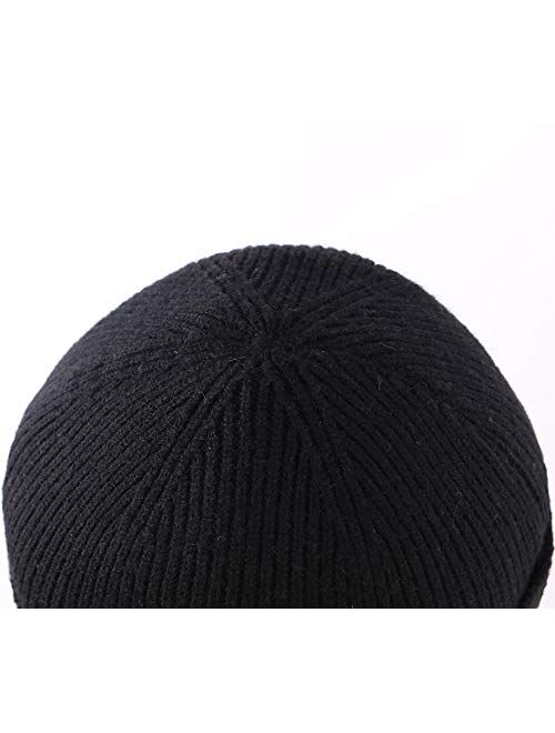 Connectyle Kids Beanie Hat Warm Winter Hats for Boys Girls Fleece Lined Knit Cap