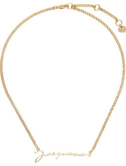 Gold Le Papier 'La Chaine' Necklace
