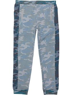 Chaser Kids Linen French Terry Joggers with Zippers (Toddler/Little Kids)