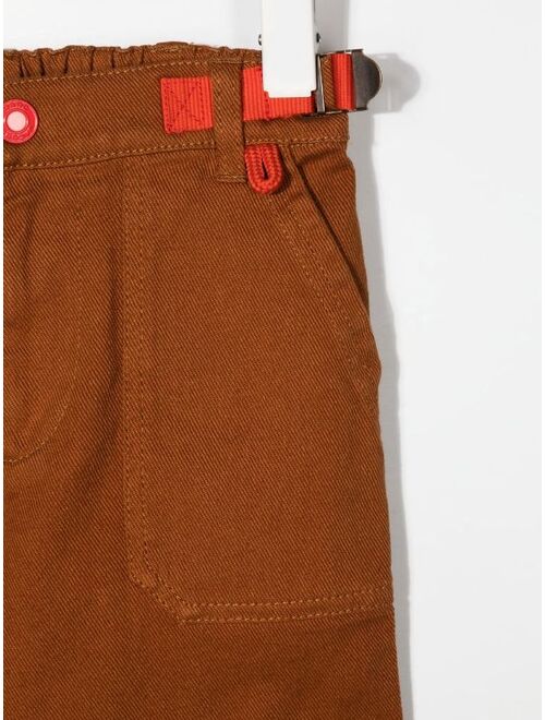Marc Jacobs Kids buckle-fastening waistband trousers