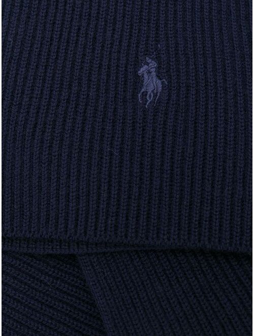 Polo Ralph Lauren ribbed scarf
