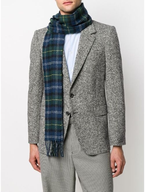 Barbour tartan lambswool scarf