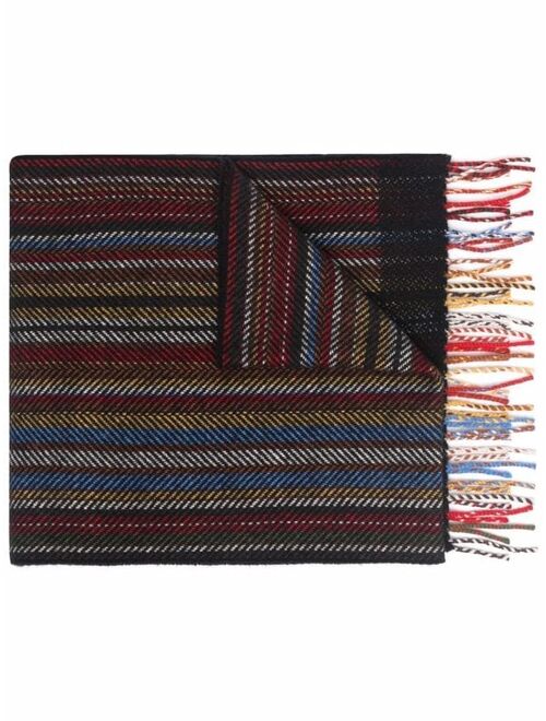 Paul Smith houndstooth-effect scarf