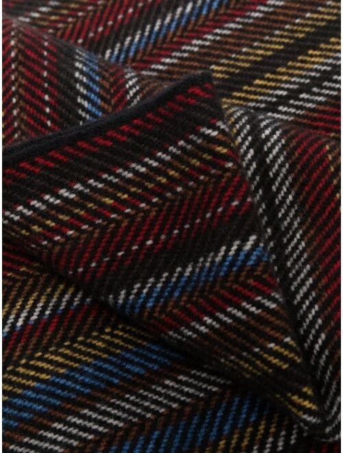Paul Smith houndstooth-effect scarf