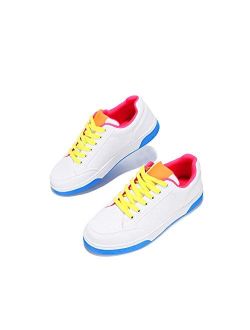 Wedgie Sneakers for Women, Wedge Fashion Sneaker Shoes for Women with Chunky Block Heels