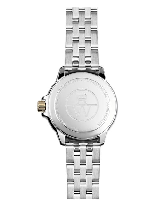RAYMOND WEIL Women's Swiss Tango Diamond-Accent Two-Tone Stainless Steel Bracelet Watch 30mm 5960-STP-00995