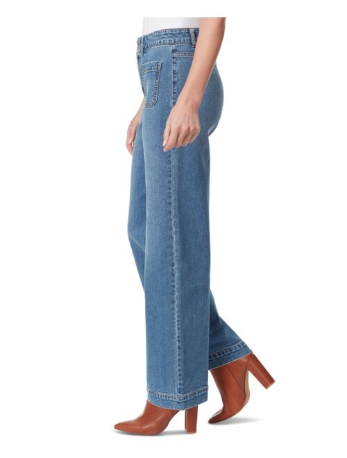 Women's Gloria Vanderbilt x Christian Siriano Wide-Leg High-Rise Jeans