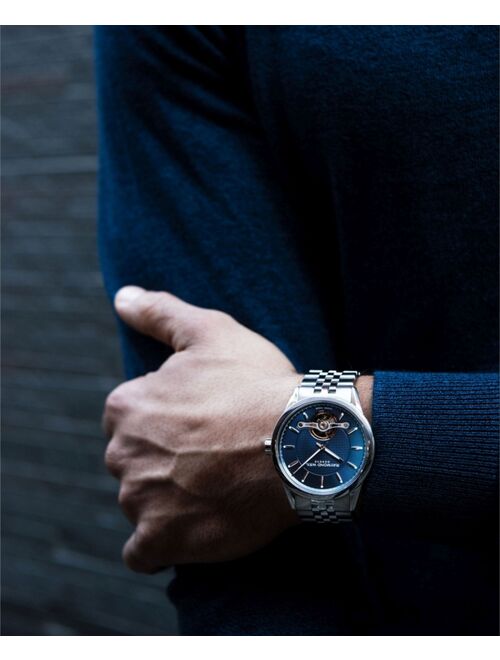 RAYMOND WEIL Men's Swiss Automatic Freelancer Stainless Steel Bracelet Watch 42mm