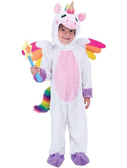 Spooktacular Creations Unicorn Costume Deluxe Set for Kids Halloween Animal Dress Up Party, Role Play and Cosplay