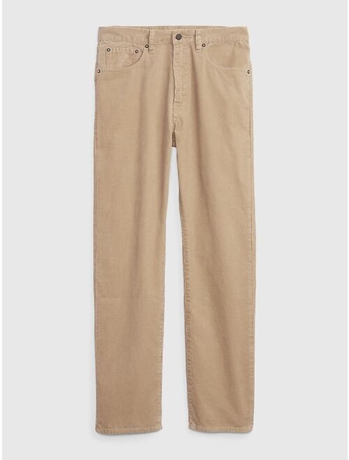 Gap '90s Original Straight Fit Corduroy Pants with Washwell