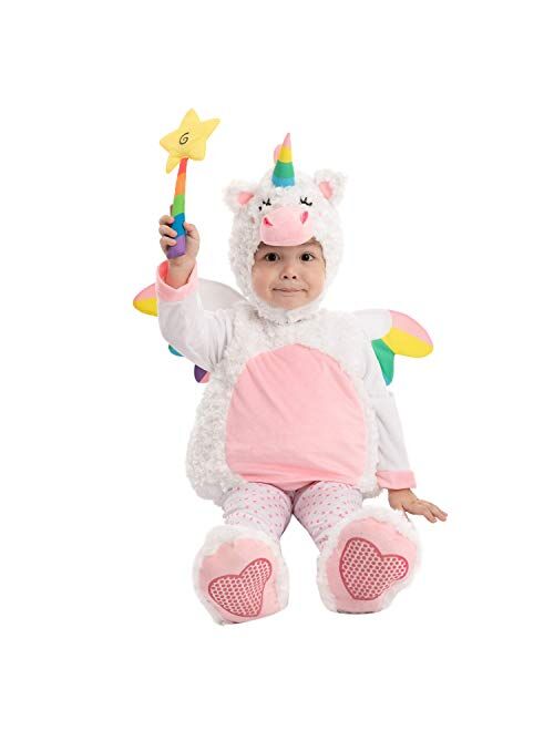 Spooktacular Creations Cute Lil Baby Unicorn Costume for Halloween Infant Trick or Treating Party, Dress Up