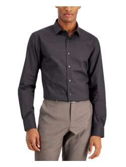 Men's Slim Fit Houndstooth Dress Shirt, Created for Macy's