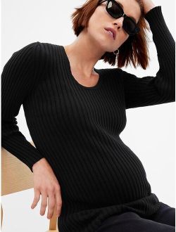Maternity Rib Sweater