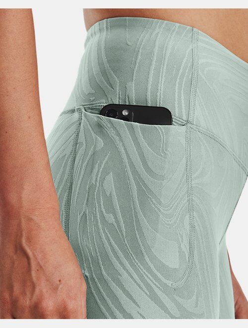 Under Armour Women's UA Meridian Jacquard Ankle Leggings