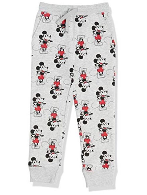 Amazon Essentials Disney | Marvel | Star Wars Boys and Toddlers' Fleece Jogger Sweatpants, Multipacks